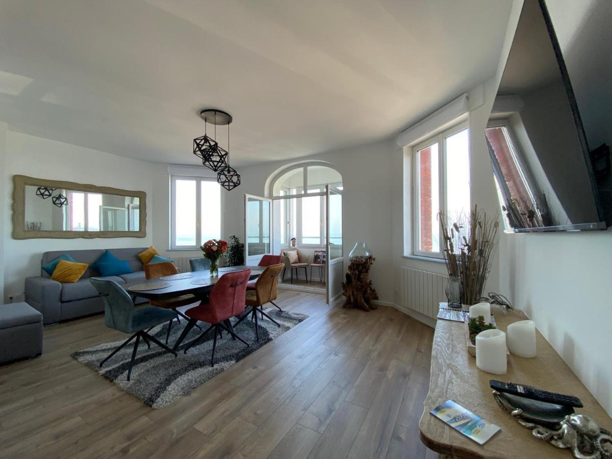 Ferienwohnung Les Embruns Fécamp Exterior foto